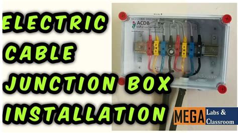 bx junction box|junction box installation.